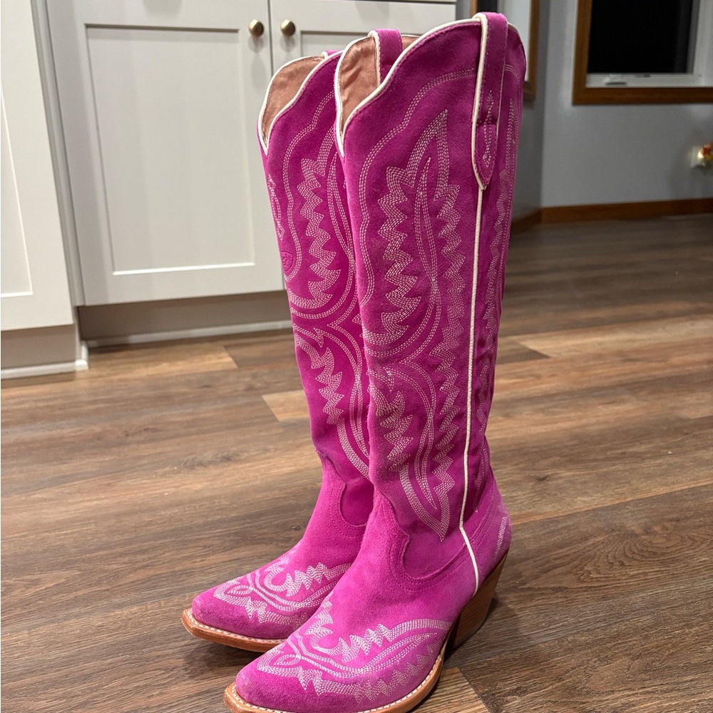 Ariat Fuchsia Over the Knee Boots
